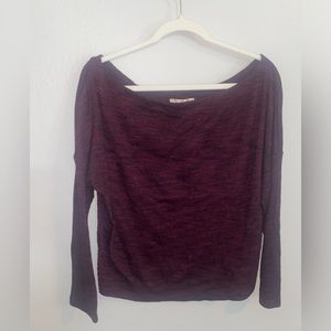 Express Burgundy Sweater size L